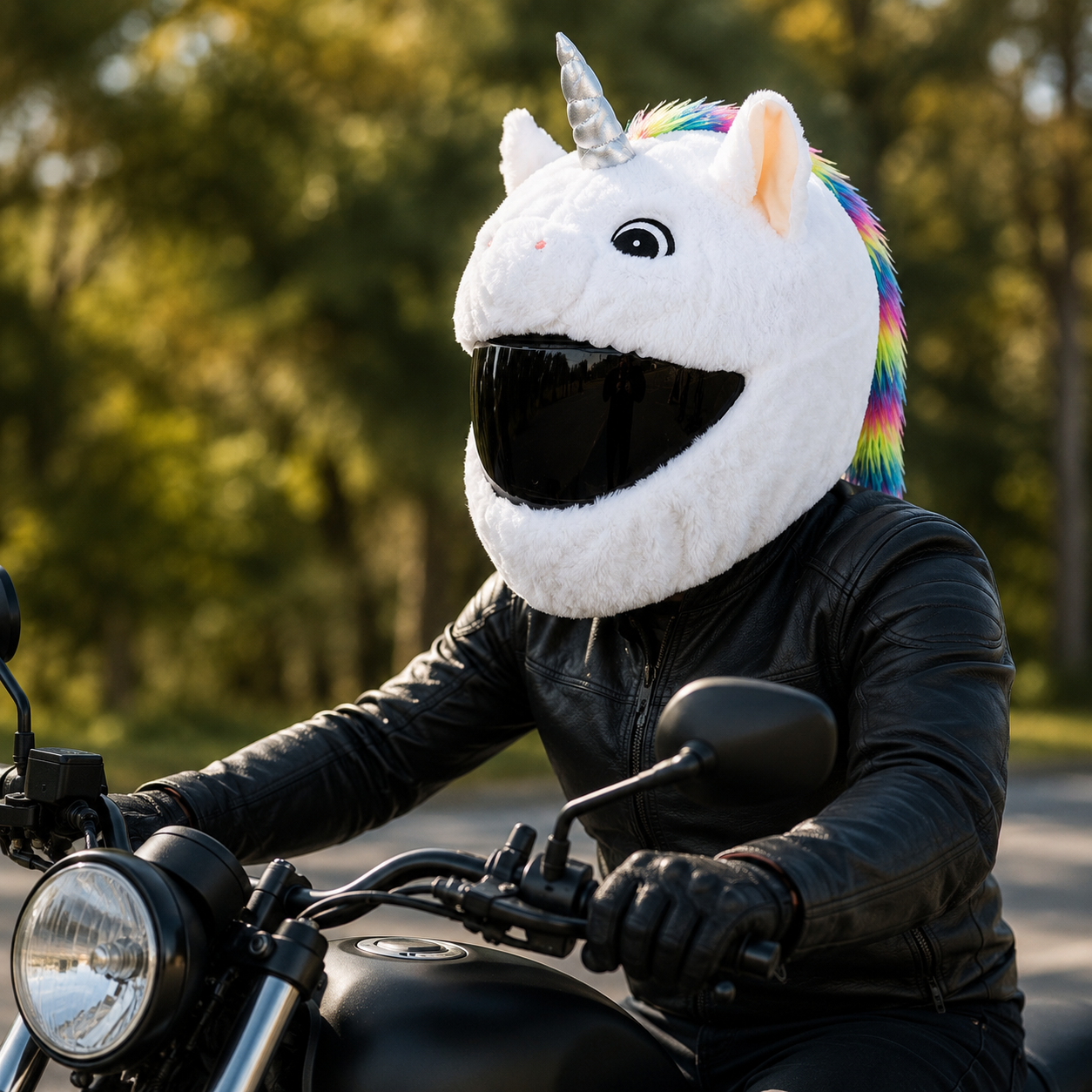 Funda Casco Unicornio