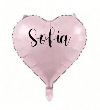 Globo de helio personalizado corazón