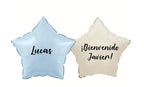 Globo de helio personalizado estrella