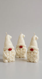 Gnomito Nórdico – Vela decorativa con espíritu navideño
