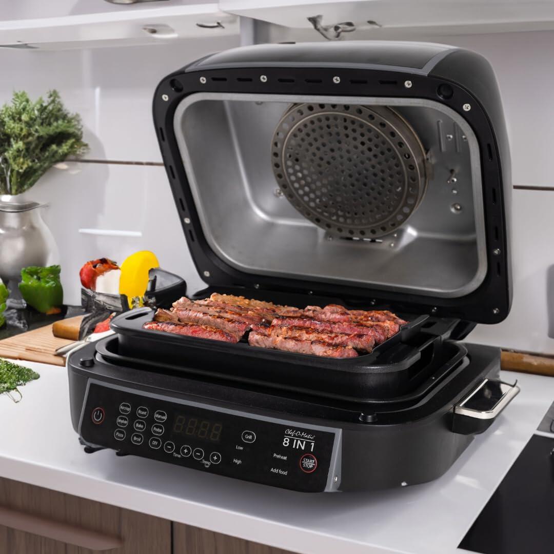 Horno, Grill y Freidora de aire 8 funciones en 1 - Nemessis Shop®