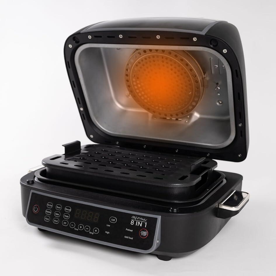 Horno, Grill y Freidora de aire 8 funciones en 1 - Nemessis Shop®