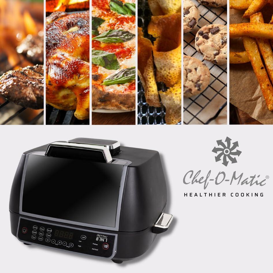 Horno, Grill y Freidora de aire 8 funciones en 1 - Nemessis Shop®