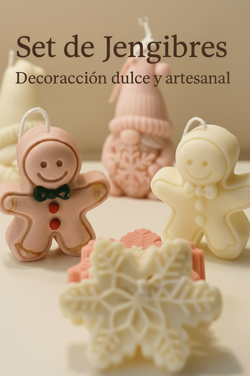 Pack Navideño Dulce – Jengibres + Gnomito Nórdico