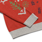 Jersey de punto con cuello redondo. Navideño. - Nemessis Shop