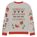 Jersey de punto con cuello redondo. Navideño. - Nemessis Shop