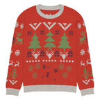 Jersey de punto con cuello redondo. Navideño. - Nemessis Shop