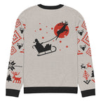Jersey de punto con cuello redondo. Papá Noel DJ - Nemessis Shop