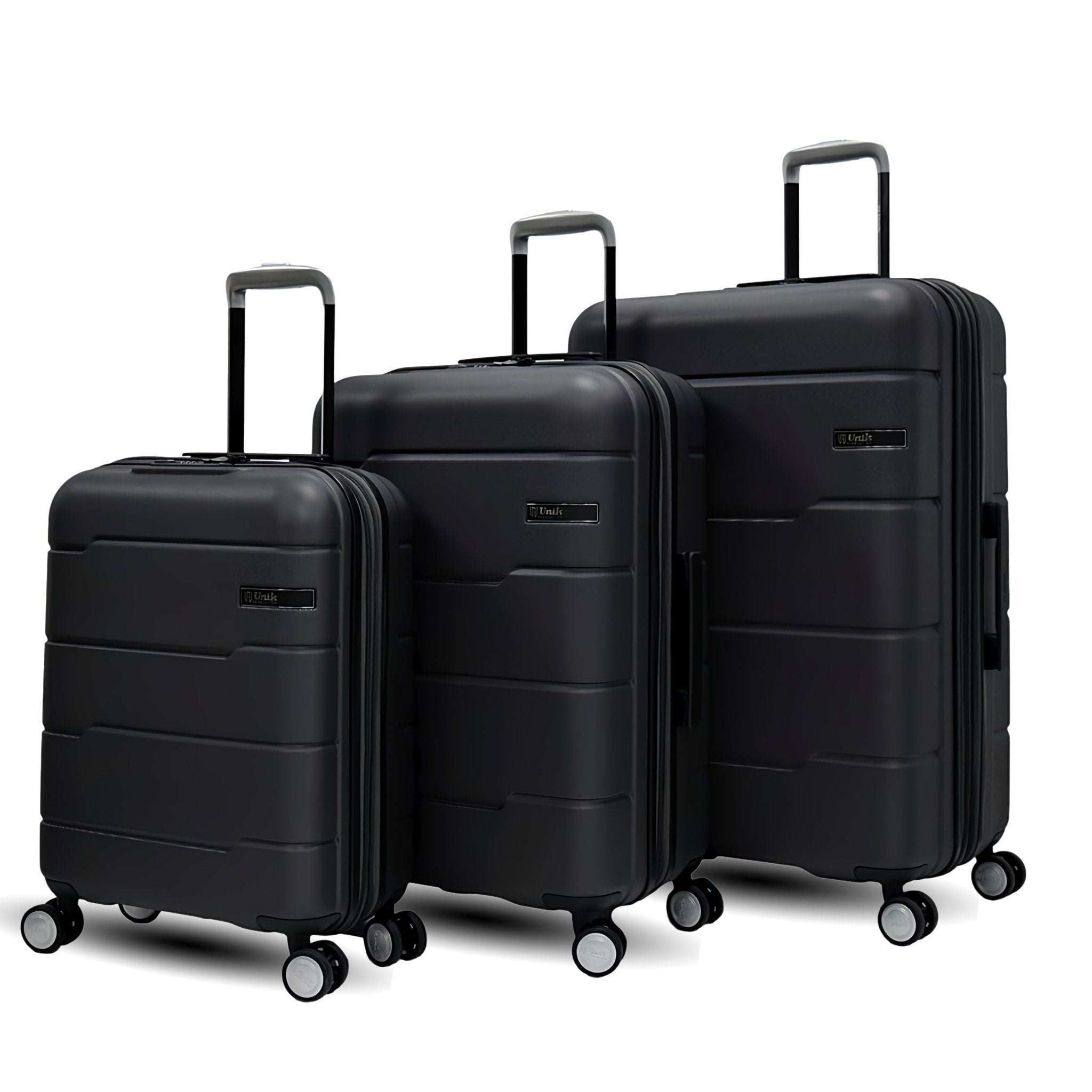 Juego de 3 Maletas con TSA Lock | Set Rígido, Expandible y con 4 Ruedas Dobles | Vigo - Nemessis Shop®