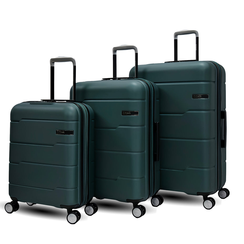 Juego de 3 Maletas con TSA Lock | Set Rígido, Expandible y con 4 Ruedas Dobles | Vigo - Nemessis Shop®