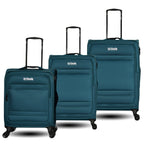 Juego de 3 Maletas Nylon | Set 20", 24", 28" con 4 Ruedas y TSA - Nemessis Shop®