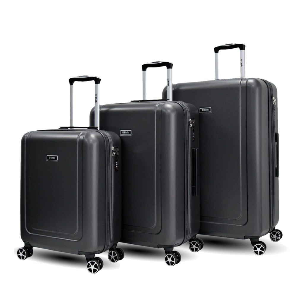 Juego de 3 Maletas Rígidas ABS | Set 20", 24", 28" con 4 Ruedas y Expandable - Nemessis Shop®