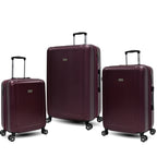 Juego de 3 Maletas Rígidas de ABS | Expandibles con 4 Ruedas Dobles - Nemessis Shop®