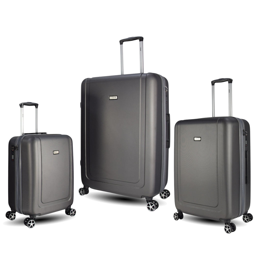 Juego de 3 Maletas Rígidas de ABS | Expandibles con 4 Ruedas Dobles - Nemessis Shop®