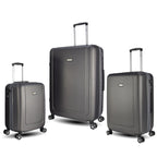 Juego de 3 Maletas Rígidas de ABS | Expandibles con 4 Ruedas Dobles - Nemessis Shop®