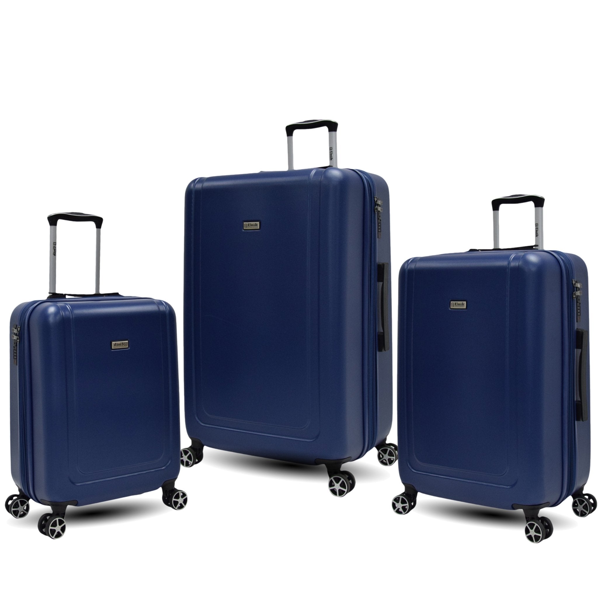 Juego de 3 Maletas Rígidas de ABS | Expandibles con 4 Ruedas Dobles - Nemessis Shop®