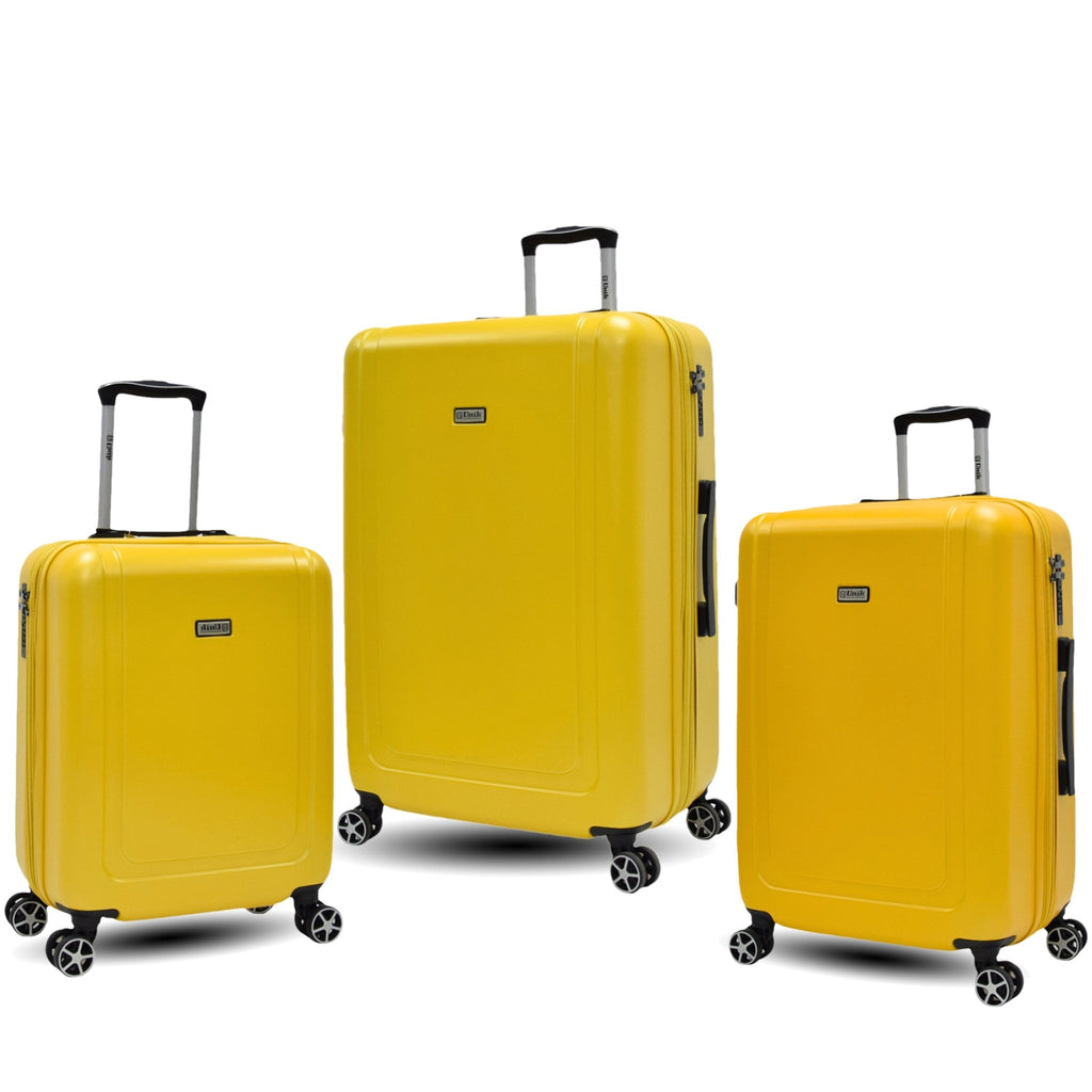 Juego de 3 Maletas Rígidas de ABS | Expandibles con 4 Ruedas Dobles - Nemessis Shop®