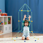 Kit de Construcción de Fuertes para Niños Builkitt 155 Piezas - Nemessis Shop®