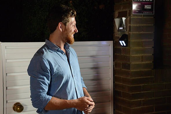 Lámpara solar con sensor de movimiento - Vigilamp Solar - Nemessis Shop®