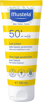 Mustela Leche Solar SPF 50+ con Aguacate BIO | 100 ml