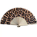 Leopard Print 23cm fan - Nemessis Shop®