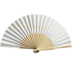 Love Gold Script 23cm fan - Nemessis Shop®