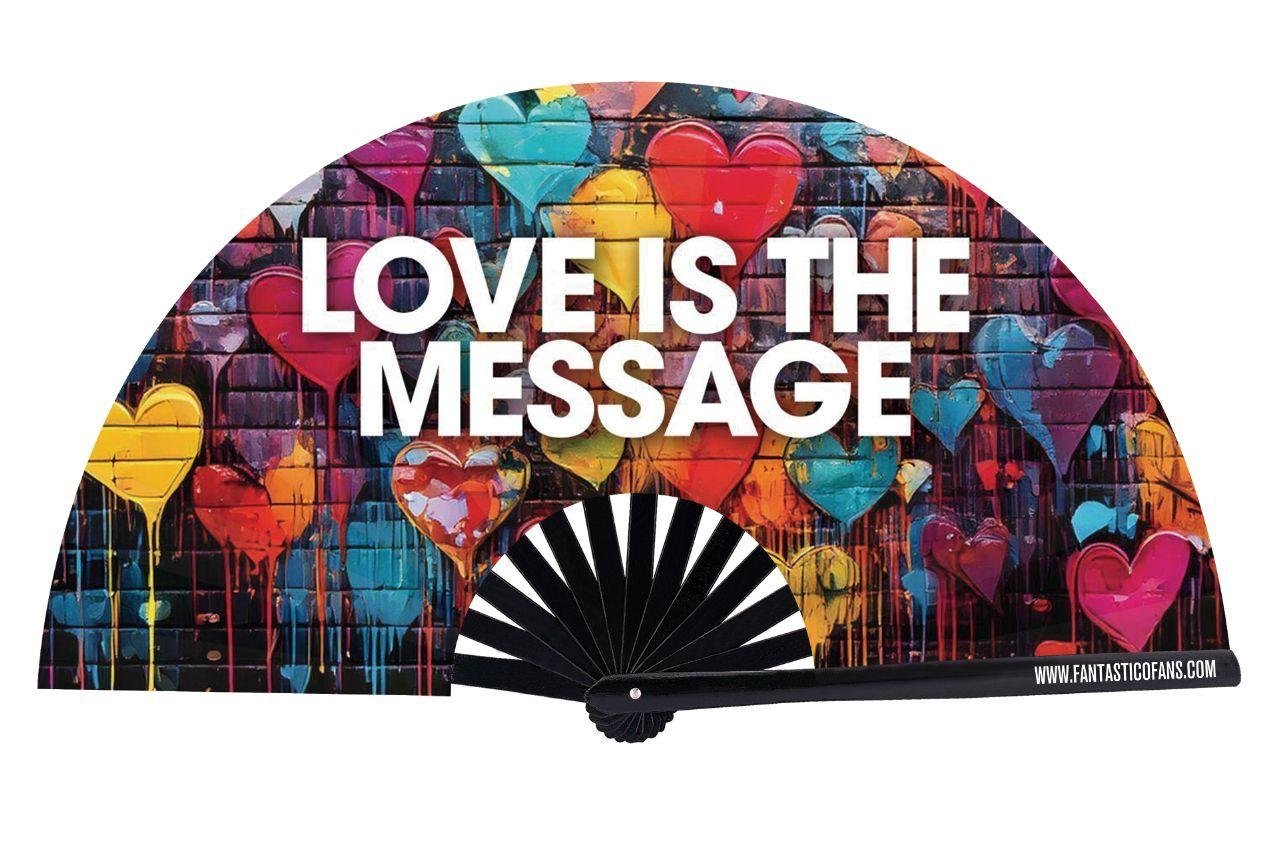 LOVE is the message XL Fan - Nemessis Shop®