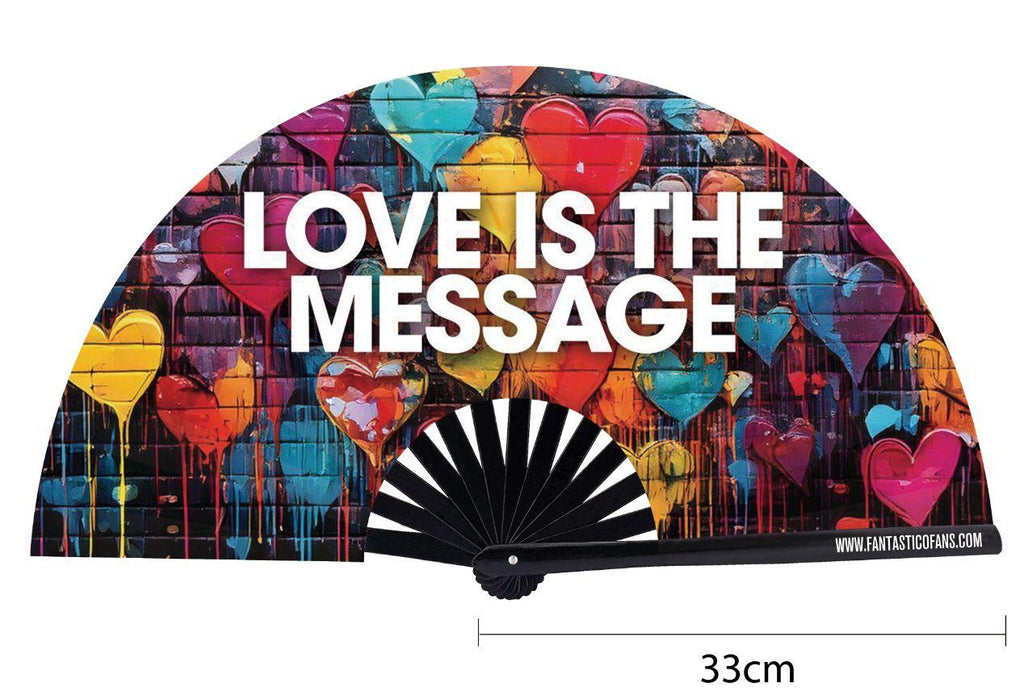 LOVE is the message XL Fan - Nemessis Shop®