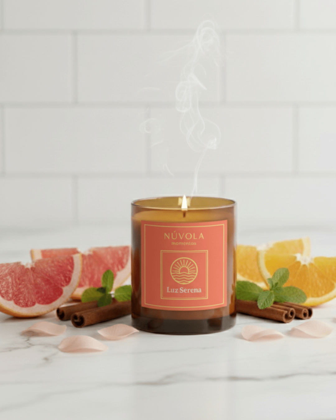 Luz Serena – Vela para despertar la energía positiva