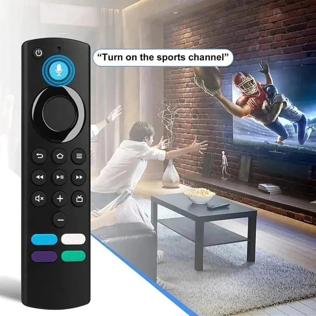Mando a distancia con control de voz compatible con Amazon Fire TV Stick - Nemessis Shop