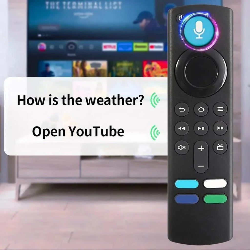 Mando a distancia con control de voz compatible con Amazon Fire TV Stick - Nemessis Shop