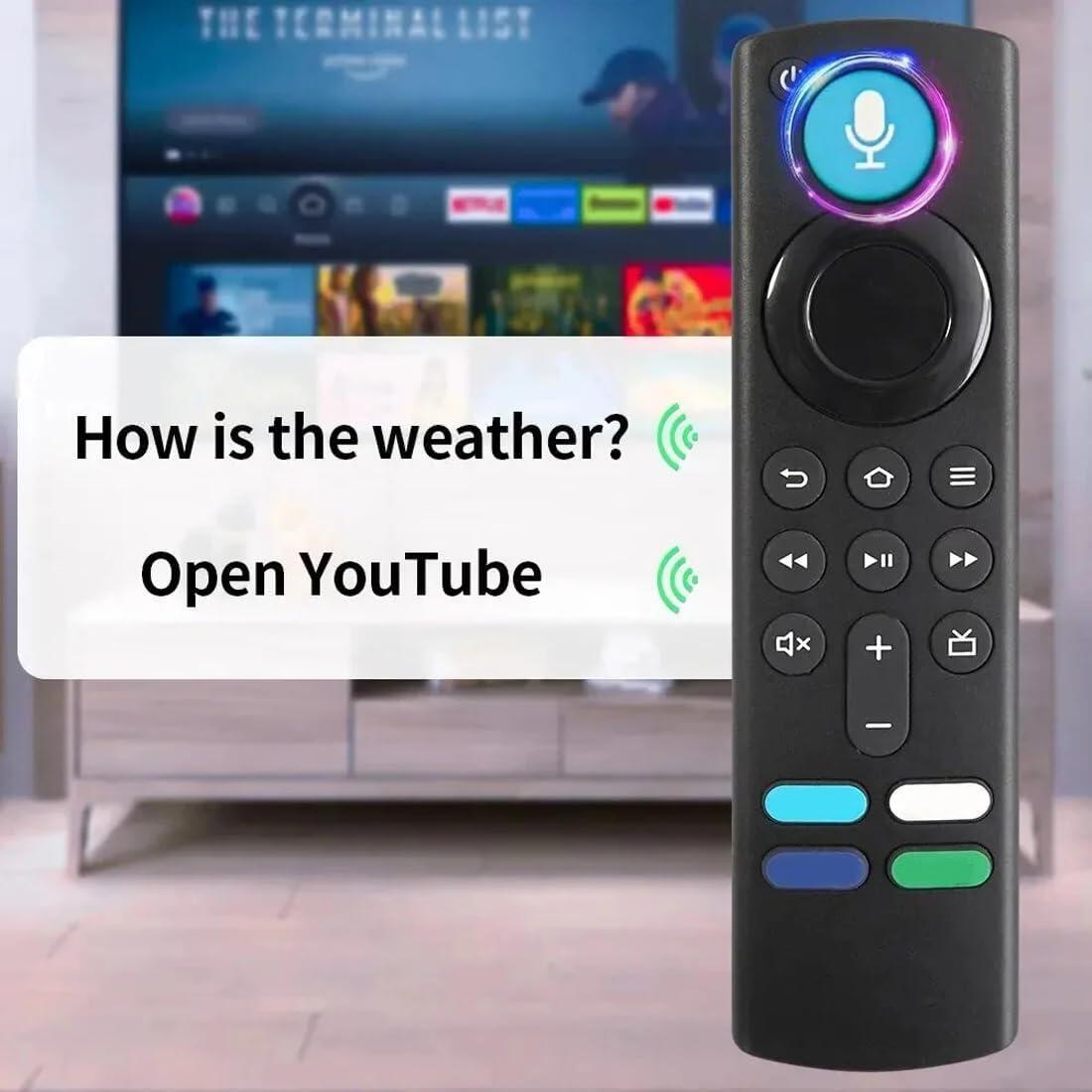 Mando a distancia con control de voz compatible con Amazon Fire TV Stick - Nemessis Shop