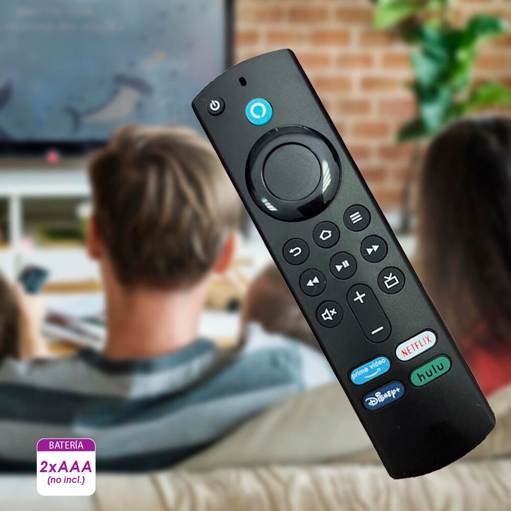 Mando a distancia con control de voz compatible con Amazon Fire TV Stick - Nemessis Shop