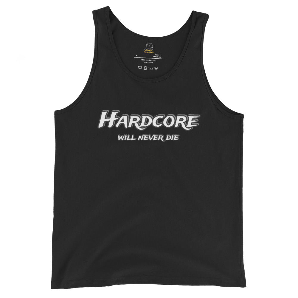Camiseta sin mangas. Hardcore Will Never Die