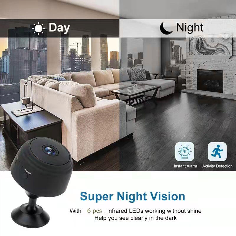Mini cámara de vigilancia con visión nocturna - Nemessis Shop