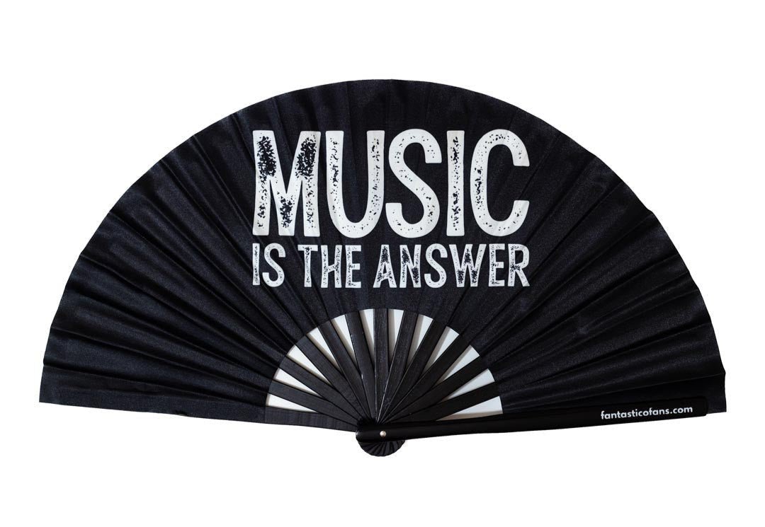 Music is the Answer XL Fan - Nemessis Shop®
