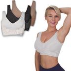 Pack de 3 sujetadores push up beige, negro y blanco - Nemessis Shop®