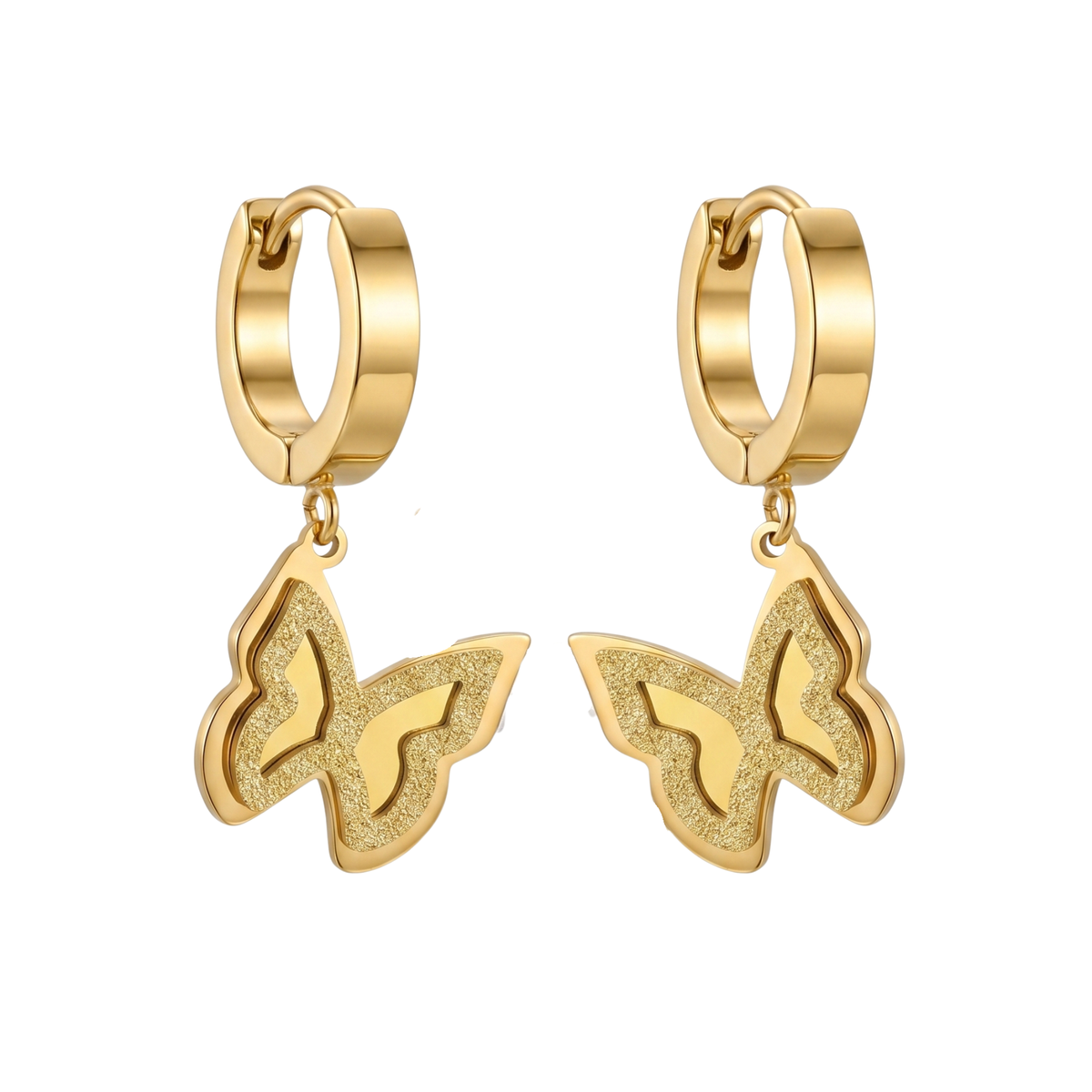 Pendientes Mariposa Doré Charm