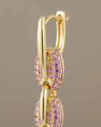 PENDIENTES CORALINA ROSA