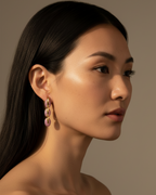 PENDIENTES CORALINA ROSA