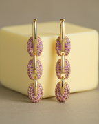 PENDIENTES CORALINA ROSA