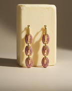 PENDIENTES CORALINA ROSA