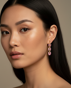 PENDIENTES CORALINA ROSA