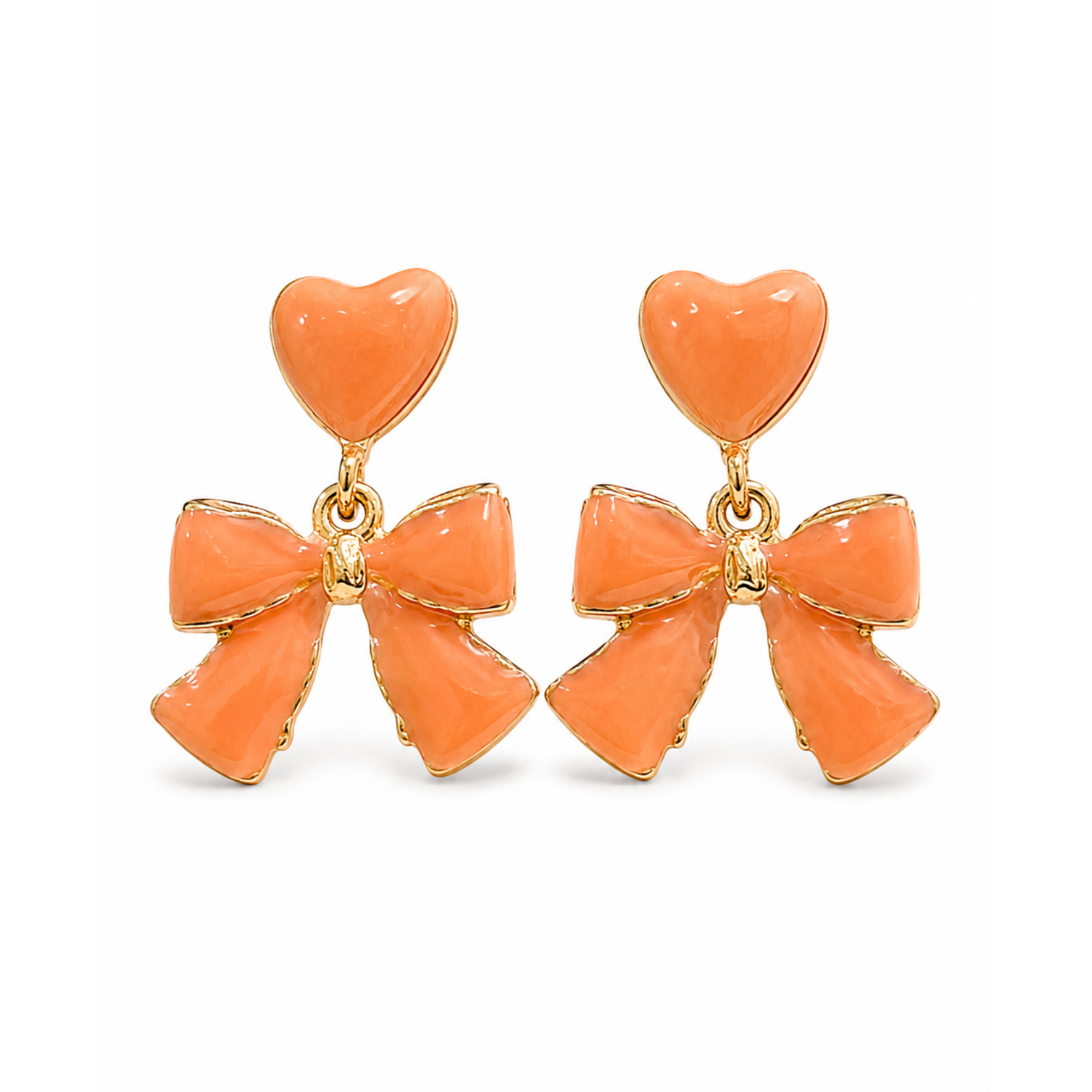Pendientes Coquette Pêche Éclat