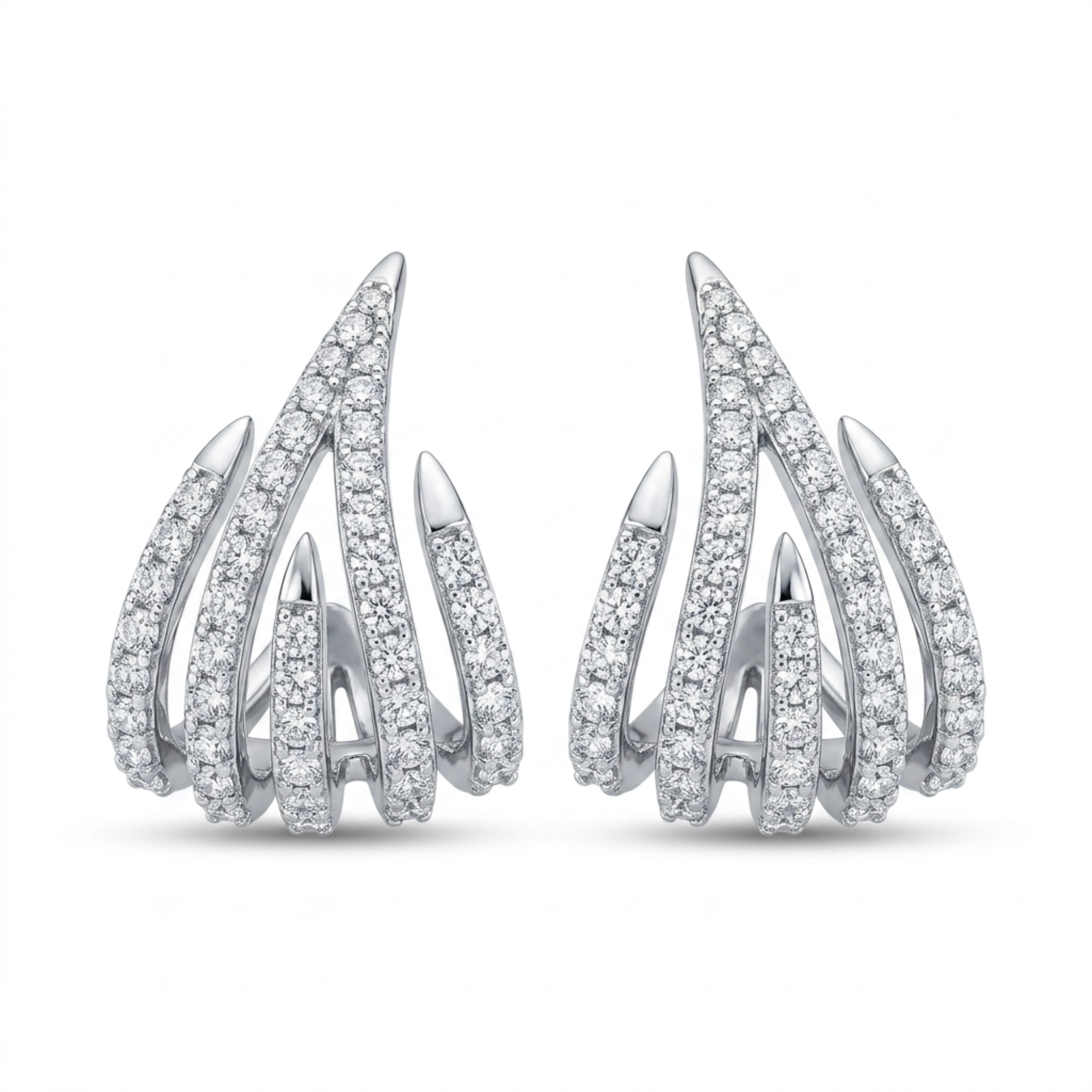 Pendientes Essence Flamboyante Minimal Spike