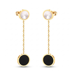 Pendientes de Cadena Dualité en Diseño Atemporal
