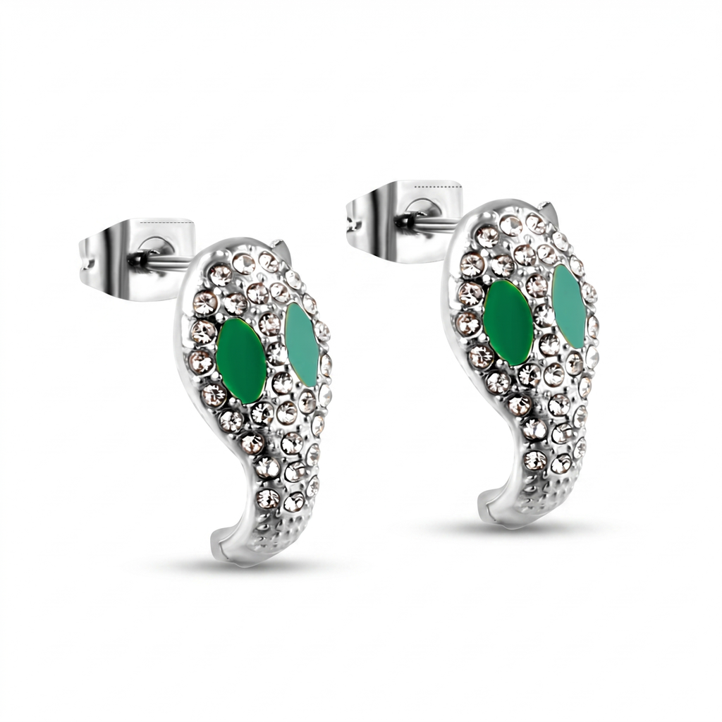 Pendientes L'Œil Exotique de Diseño Audaz