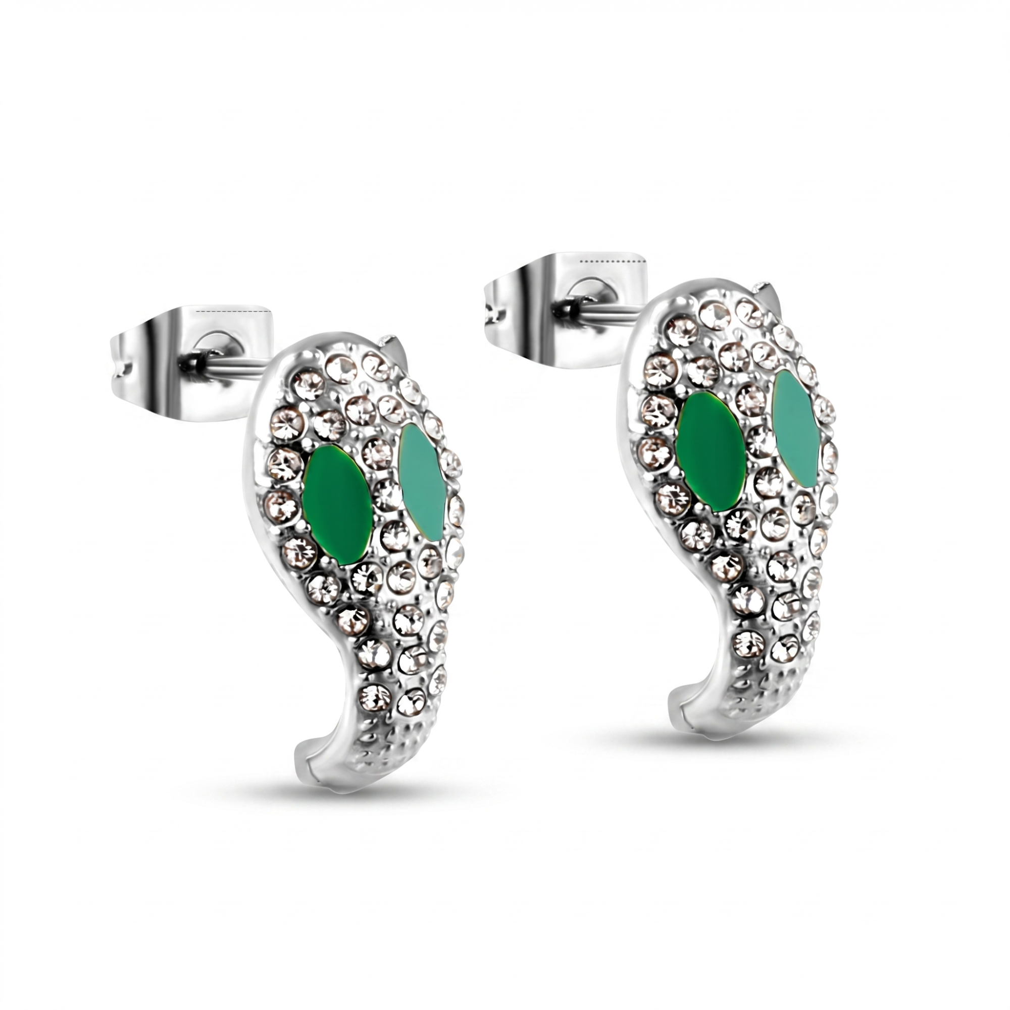 Pendientes L'Œil Exotique de Diseño Audaz