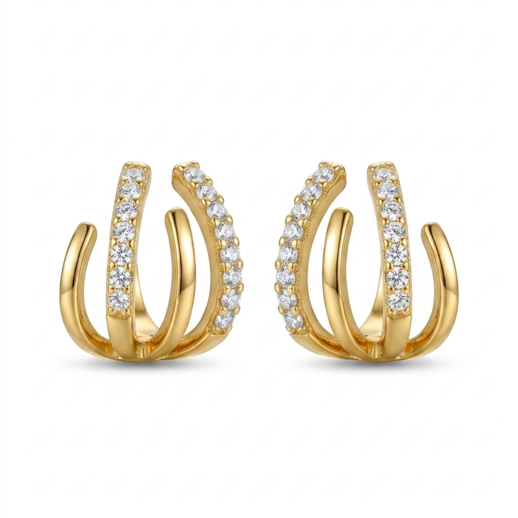 Pendientes Silhouette Arc Bold Radiance