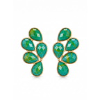 Pendientes Riviera Vert Lumière